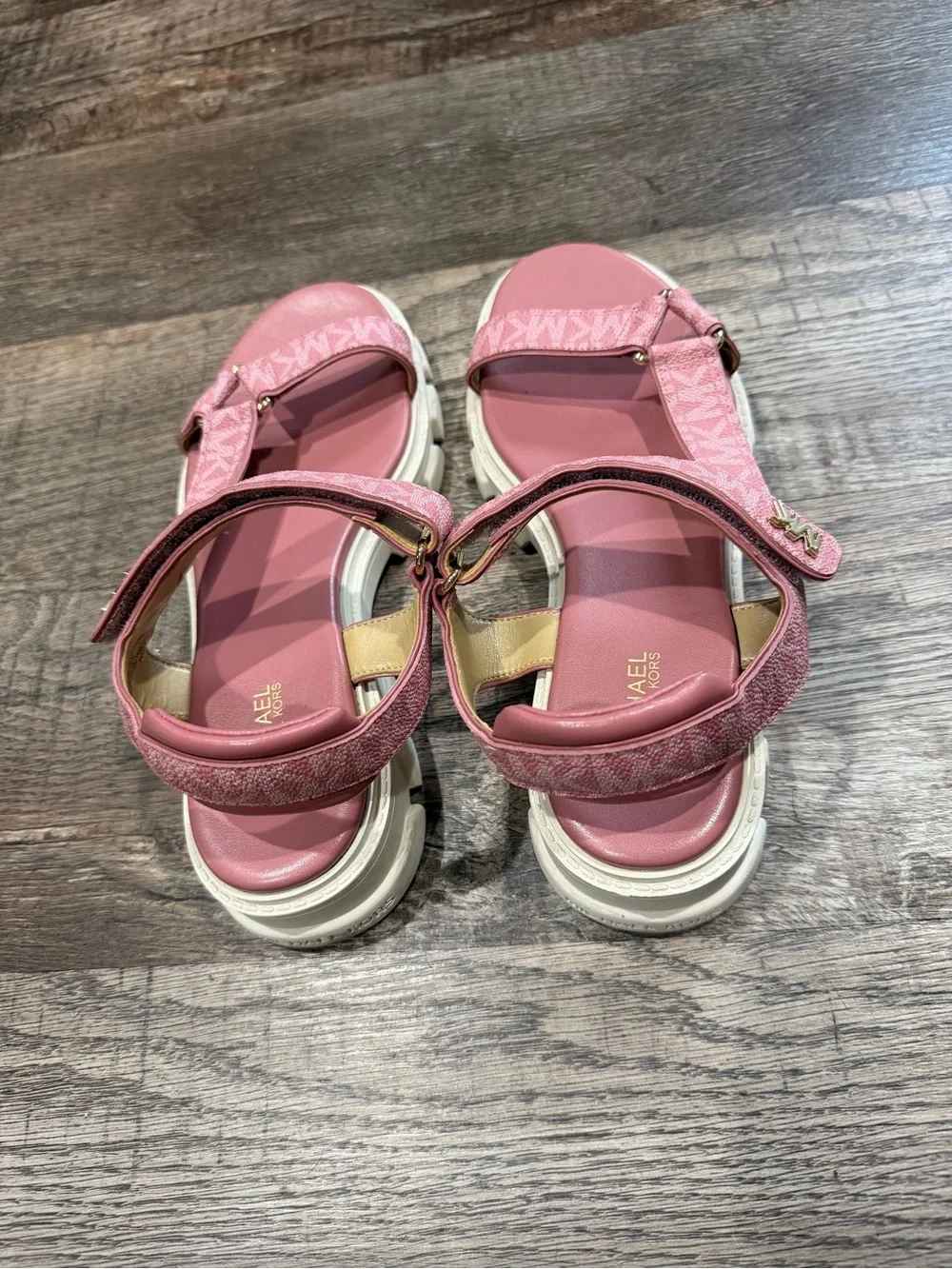 Michael Kors pink monogram